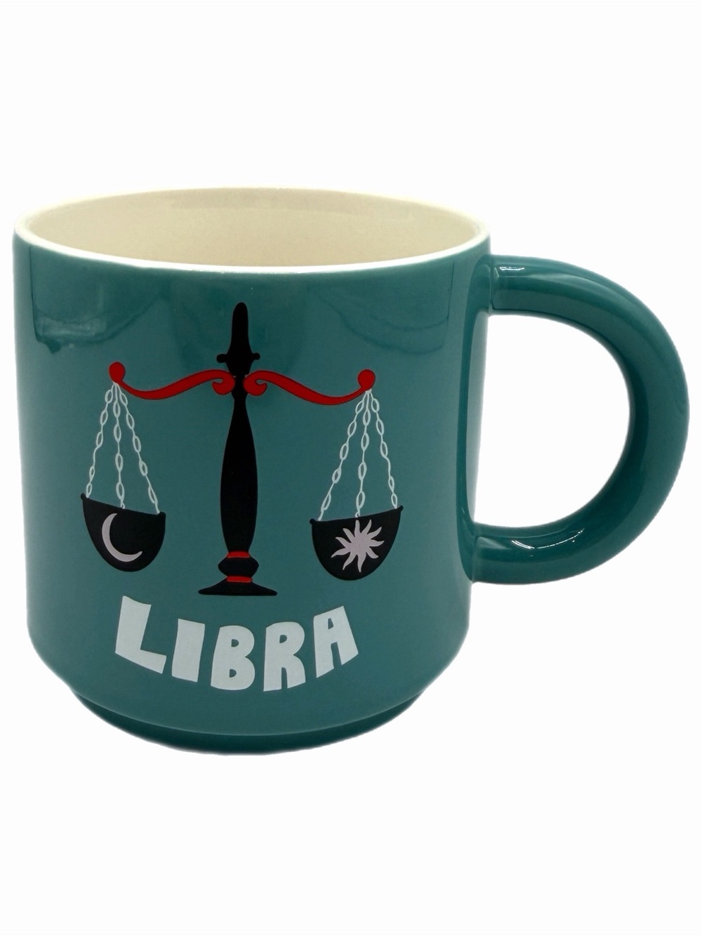 Room Essentials Blue Zodiac Libra 15oz Coffee Mug – Scale Illustration